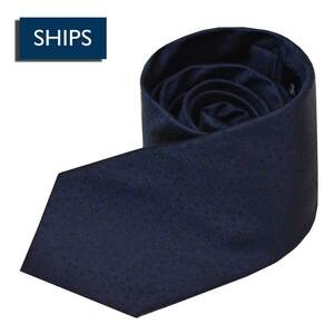 !SHIPS/ Ships necktie [ navy ] beautiful goods!