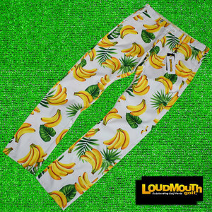 ラウドマウス ゴルフ ロングパンツ【Bananas/L-82】新品！