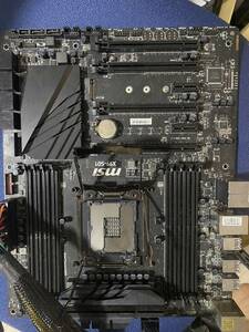 MSI　X99-S01　X99-S01(MSI X99S SLI PLUS） BIOS書き換え済　E5-V3/V4対応　テストOK　LGA2011-3