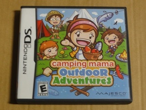 DS ソフト 北米版 Camping Mama Outdoor Adventures 送料無料 キャンプ クッキング アウトドア 日本未発売 国内本体動作可