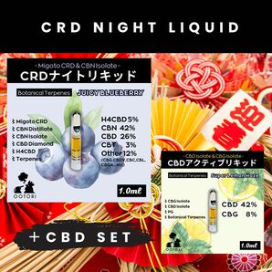 〈1ml〉CRDナイトリキッド【Juicy Blueberry】