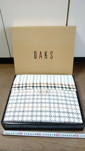 DAKS タオルケット／現状品／雑貨／寝具／