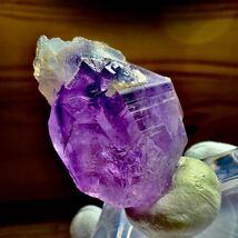 3点セット アメジスト レインボー 虹 ブラジル ポイント 紫水晶 水晶 天然石 鉱物 鉱物標本 原石 標本_画像5