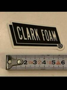 レア！クラークフォーム ステッカー 黒 小 CLARK FOAM