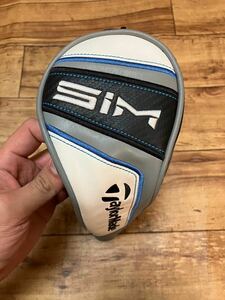 追跡送料込み！TaylorMade ＦＷ　テーラーメイド SIM シム SIMMAX Dフェアウェイウッド用 FW 純正ヘッドカバー 