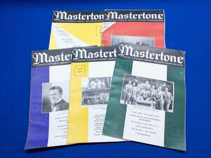 3Q売切！税無し◇1930年前後 楽器関連雑誌 Mastertone まとめて★マスタートーン★冊子★情報誌★海外★資料★★0105-5