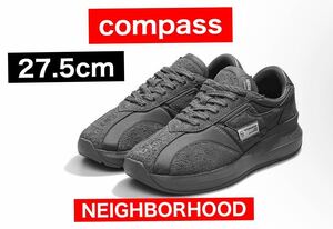 NEIGHBORHOOD COMPASS 27.5cm ネイバーフッド　コンパス　NH X COMPASS . VELOCITY ベロシティ 新品未使用