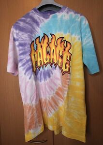 palace skateboards パレススケートボード　wwe Lサイズ　dude tシャツ tee tyedye タイダイ　mankind sock 新品未使用