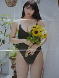 ◆即決◆　元NMB48　白間美瑠　特大両面ポスター ⑦