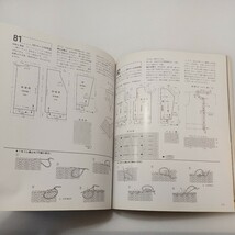 zaa-541♪世界の編物 ’85ー’86秋冬 秋冬ニットの新作　 大型本 1985/9/1　日本ヴォーグ社_画像10