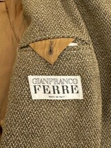 GIANFRANCO FERRE ジャンフランコフェレ　ロングコート ベルト付き サイズ44_画像4