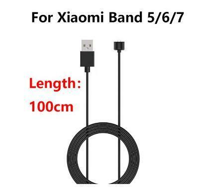 Xiaomi Smart Band 7 6 5 Cable シャオミ スマートウォッチ 充電器 充電 1m USB ケーブル Mi Band 5 / Band 6 / Band 7 /対応