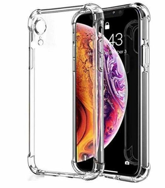 iphone XR クリア ラバー シリコン ケース ショック軽減ケースiPhone XR シリコンケース スマホケース クリアケース 薄型 透明 iPhone