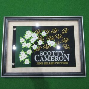 【特注額装済】♪新品[8437] Scotty Cameron 2016 Master's Limited Azaleas PinFlag/2016年マスターズ数量限定アザレアピンフラッグの画像1