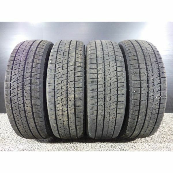 ☆送料無料☆BRIDGESTONE／ブリヂストン BLIZZAK VRX2 195/65R15 4本◎2017年製7~8分山スタッドレス◎中古 溝シワあり