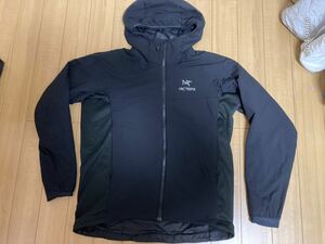 アークテリクス arcteryx アトム LTフーディ　atom LT hoodie ブラック　Lサイズ