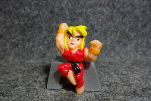  Street Fighter Full color collection ticket figure eraser coloring version . dragon .