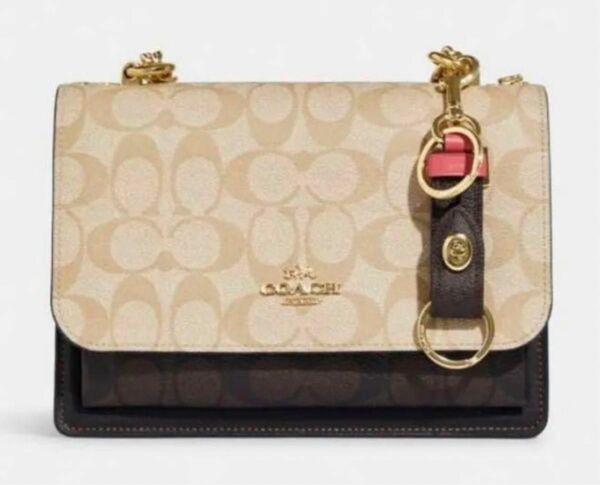 COACH シグネチャー トリガー スナップ チャーム　　　　新品未使用