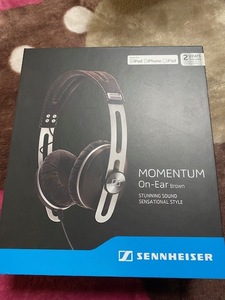 SENNHEISER Sennheiser *MOMENTUMOn-Ear*Brown( Brown )* воздухо-непроницаемый type наушники * б/у прекрасный товар 