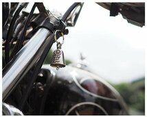 【ネコポスOK】 ガーディアンベル Husky MADE IN USA ハーレー バイカー アメリカン バイク お守り 魔除け 交通安全_画像3