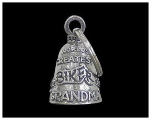 【ネコポスOK】 ガーディアンベル World's Greatest Grandma USA ハーレー バイカー アメリカン バイク お守り 魔除け 交通安全