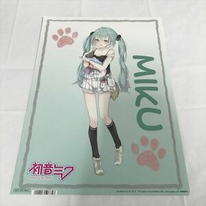 B17501 ◆初音ミク R_りんご ボーカロイド　A4サイズ　ポスター 送料180円 ★5点以上同梱で送料無料★