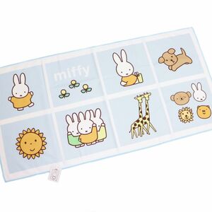 ●送料390円可能商品 ミッフィー MIFFY うさこちゃん 新品 人気 コットン 温泉 プール バスタオル タオル TOWEL[UT237377-BLU]一 ACC★QWER