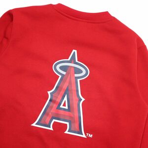 ★ロサンゼルス エンゼルス Angels MLB 新品 メンズ 保温 裏起毛 スウェット トレーナー Lサイズ [C0360MAT-05-L] 一 三 弐★QWER★