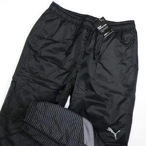 ★プーマ PUMA 新品 メンズ 防風 撥水 暖かい 保温 中綿 厚手 ウーブン ロング パンツ ボトムス 黒 [658189-03-XXL] 四 零★QWER★