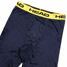 ★ヘッド ゴルフ HEAD GOLF 新品 メンズ 防寒 保温 裏起毛 ロングタイツ スパッツ インナー 紺 Mサイズ [19207-NVY-M]一 四 壱★QWER_画像1