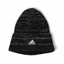 ●送料390円可能商品 アディダス adidas 新品 メンズ カジュアル 防寒 ビーニー ニット帽 キャップ 帽子 黒 [HG7798-5760] 七★QWER_画像5