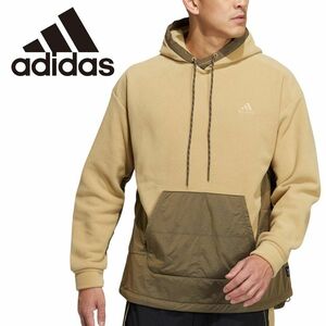 ★アディダス adidas 新品 メンズ 裏起毛 PRSVE FABMIX フリースフーディ フリース ジャケット Mサイズ[HM2704-M]二 壱★QWER