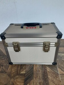 小物入れ】minette アルミ カメラケース ALUMI CASE バッグ 収納 ボックス インテリア ヴィンテージ インダストリアル アンティーク 現状