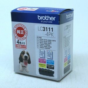 165c 送料無料 未使用 期限2026.03 brother 純正インクカートリッジ LC3111-4PK ブラザー LC3111M LC3111C LC3111Y LC3111BK 4色セット