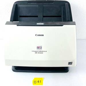 □41【通電OK】Canon DR-M160Ⅱドキュメント スキャナー image FORMULA 600 dpi 卓上シートスルースキャナー スキャナ キャノン キヤノン