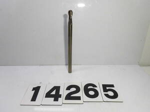 14265 R3(Φ6)-6-10-100位 KOBELCO ボールエンドミル ハイス 美品