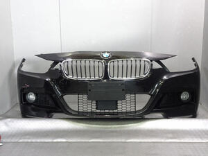 BMW 3シリーズ LDA-3D20 F フロント バンパー 黒 475 320i Mスポーツ セダン F30 F31 1kurudepa