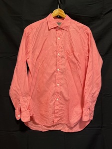 メンズビギ ワイドカラーシャツ ピンク 44