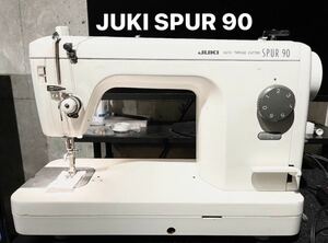 1000円スタート　縫い動作確認済み　JUKI SPUR 90 職業用直線ミシン TL-90 ホワイト　