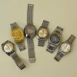 1円 不動品 腕時計 6本 ラドー 機械式 自動巻 手巻き メンズ レディース まとめて 同梱不可