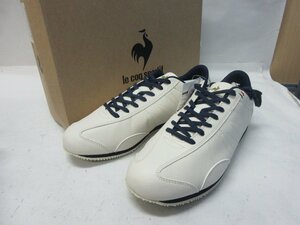 ▽1000円～未使用　ルコック　le coq sportif QL1VJC15MN LCS ルーイ llスニーカー サイズ27.5cm