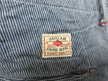 1000円～シュガーケーン SUGAR CANE ジーンコード ボタンフライ トラウザー SC40586 パンツ サイズ32_画像4