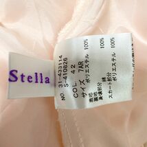 1円 ドレス Vino Stella ミニドレス 7AR ピンク カラードレス キャバドレ 発表会 イベント　中古９５２１_画像7