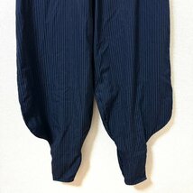 (^w^)b 寅壱 トライチ TORAICHI 胴付超超ロング 鳶 職人 ニッカ ポッカ ズボン パンツ ボトムス 作業 着 服 ストライプ ネイビー 8068EE_画像6