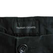 ◆美品 送料無料◆ TSUMORI CHISATO ツモリチサト ペイント ペンキ加工 ショート パンツ 黒 ブラック メンズ 2 M　1894A0_画像7