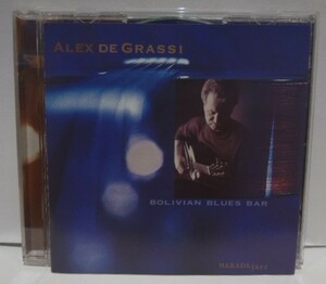 USA盤 CD　ALEX DE GRASSI　BOLIVIAN BLUES BAR　アレックス・デ・グラッシ　ギタリスト