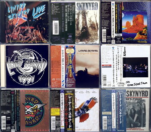 LYNYRD SKYNYRD レイナード・スキナード CD & DVD 16タイトル FREEBIRD THE MOVIE, COMPLETE MUSCLE SHOALS ALBUM, COLLECTYBLES etc.