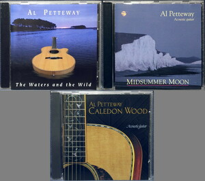 ★ AL PETTEWAY 輸入盤 3枚セット THE WATERS AND THE WILD, MIDSUMMER MOON, CALEDON WOOD ギター・インスト FINGERSTYLE GUITAR