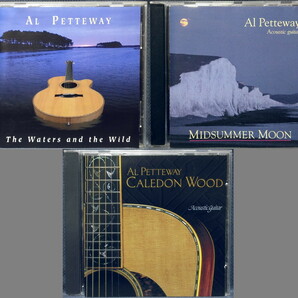 ★ AL PETTEWAY 輸入盤 3枚セット THE WATERS AND THE WILD, MIDSUMMER MOON, CALEDON WOOD ギター・インスト FINGERSTYLE GUITARの画像1