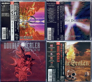 ★ DOUBLE DEALER 国内盤 4枚セット 1st, DERIDE ON THE TOP, FATE & DESTINY, DESERT OF LOST SOULS